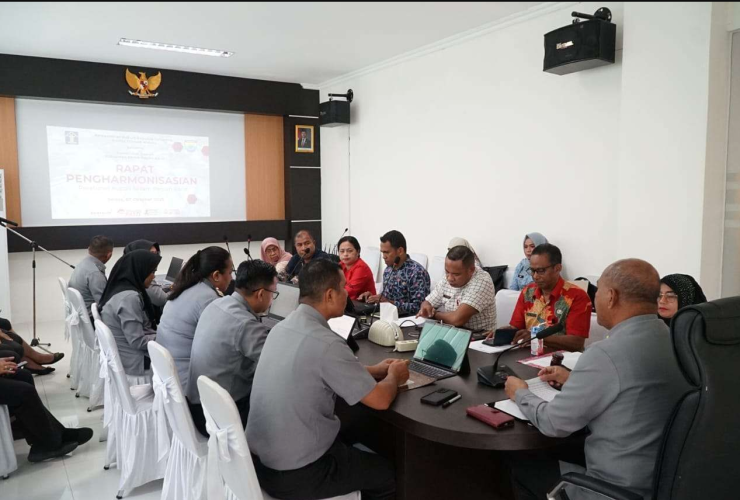 Kanwil Kemenkumham Maluku Bahas Dua Rancangan Perbup SBB untuk Perkuat Regulasi Daerah